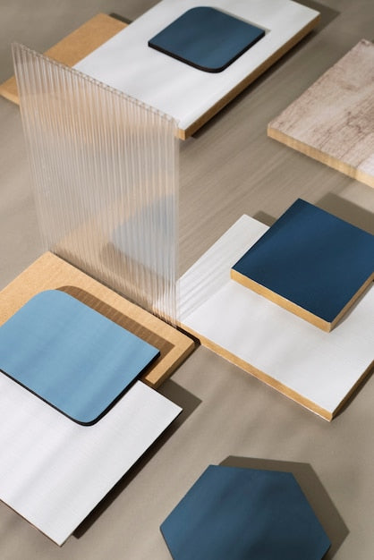 Acrylic tile samples