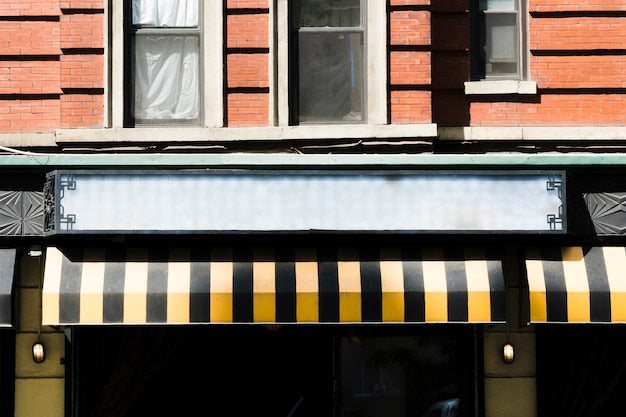 Awning glass samples