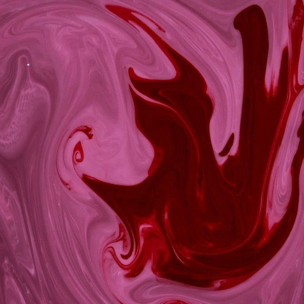 Burgundy paint samples