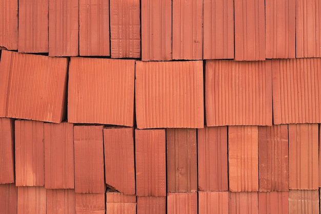 Clay tile roofing samples