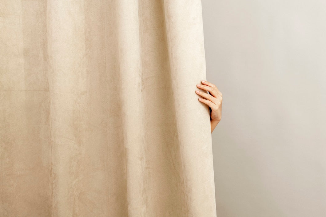 Cotton curtain samples