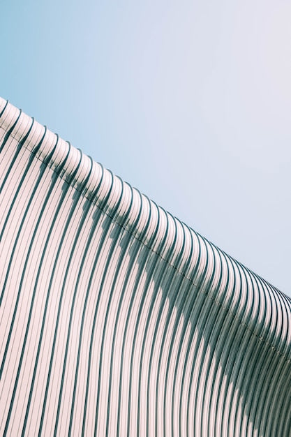 Curved cladding samples