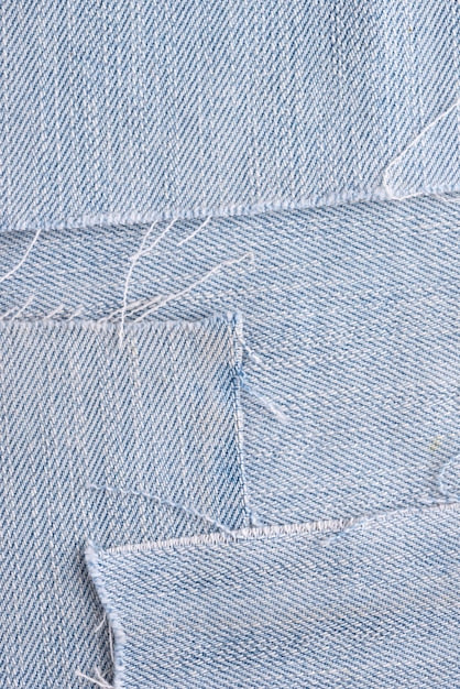 Denim upholstery fabric samples
