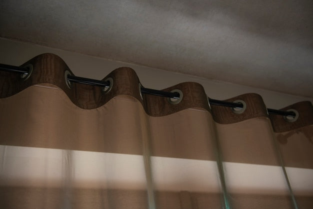 Eyelet curtain samples