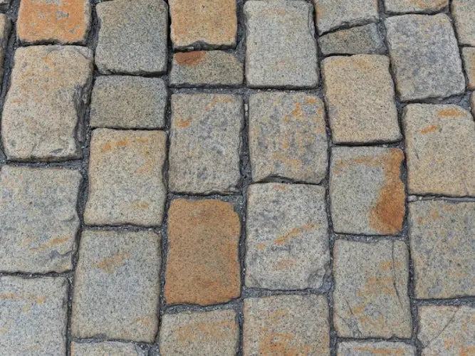 Garden paver samples