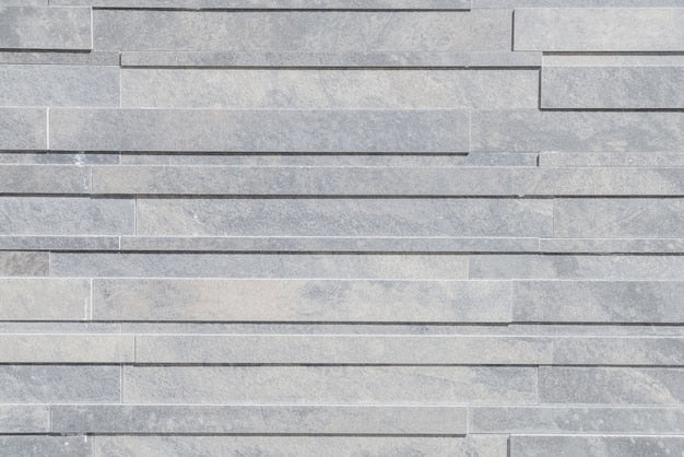 Grey brick veneer samples