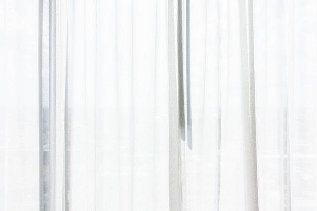 Grey sheer curtain samples
