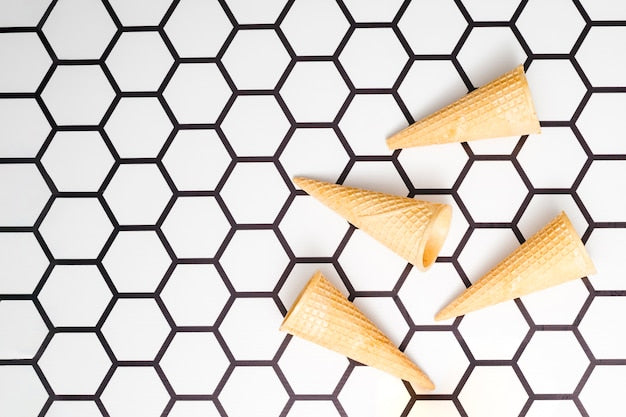 Honeycomb tile samples