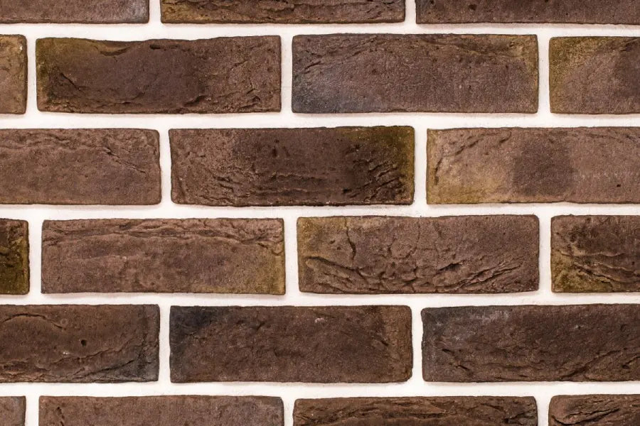 Interior wall brick samples