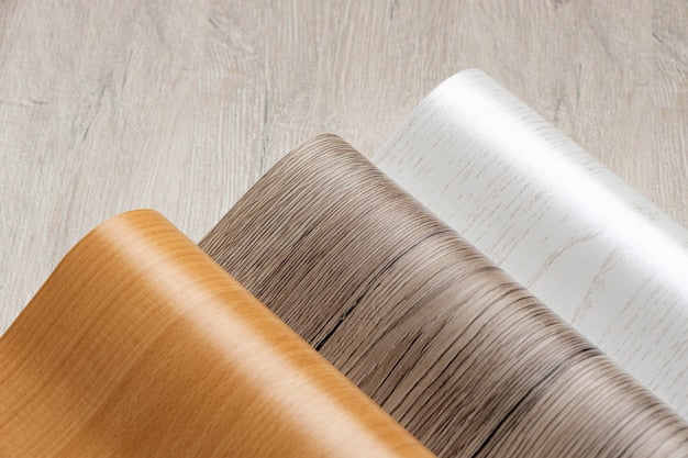 Linoleum sheet flooring samples
