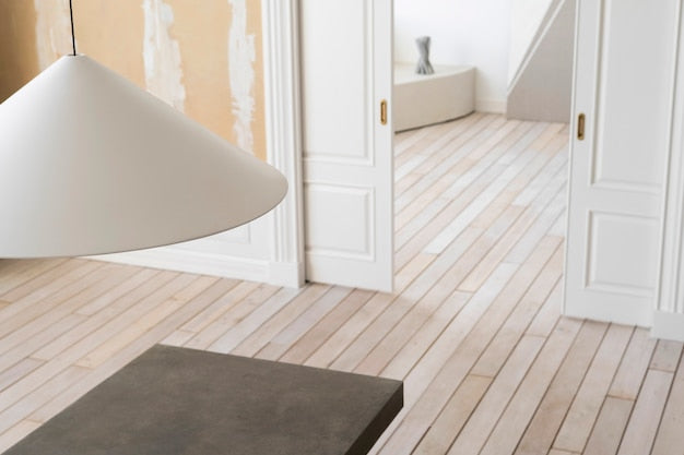 Luxury vinyl plank flooring samples