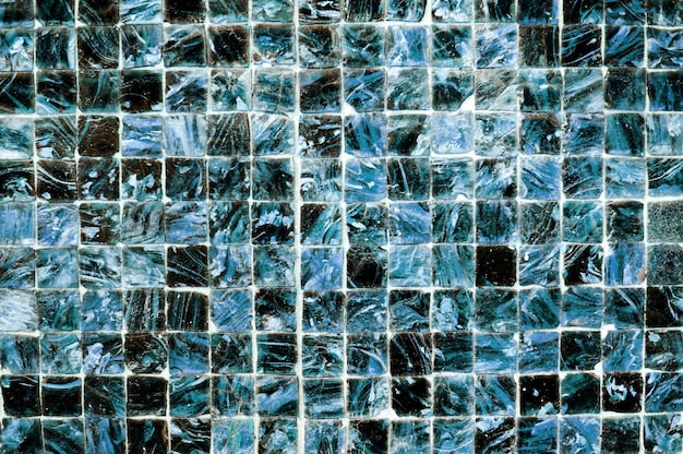 Mosaic tile glass samples