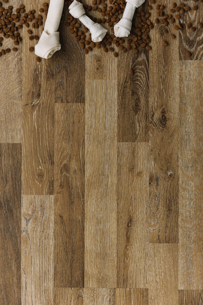 Natural hardwood flooring samples