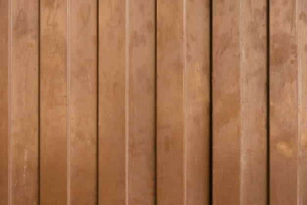 Natural wood cladding samples