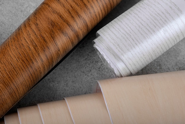 PVC veneer samples