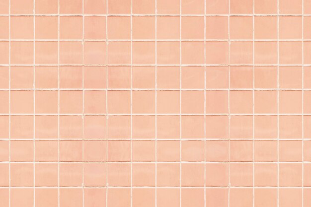 Peach tile samples