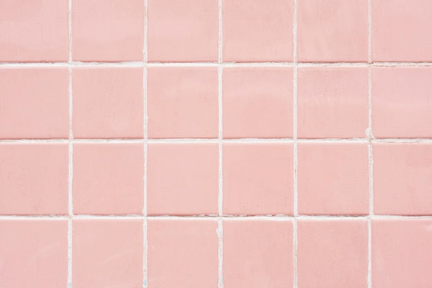 Pink tile samples