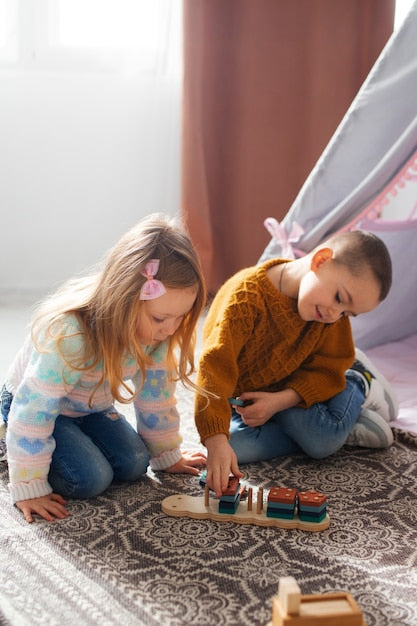 Playroom carpet samples