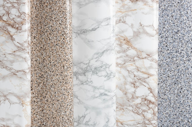 Quartz tile samples