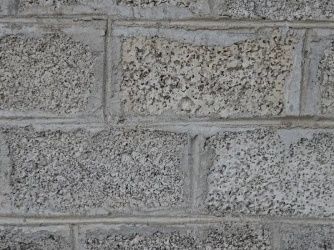 Retaining wall brick samples