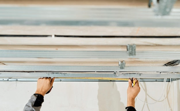 Secret fixing cladding samples
