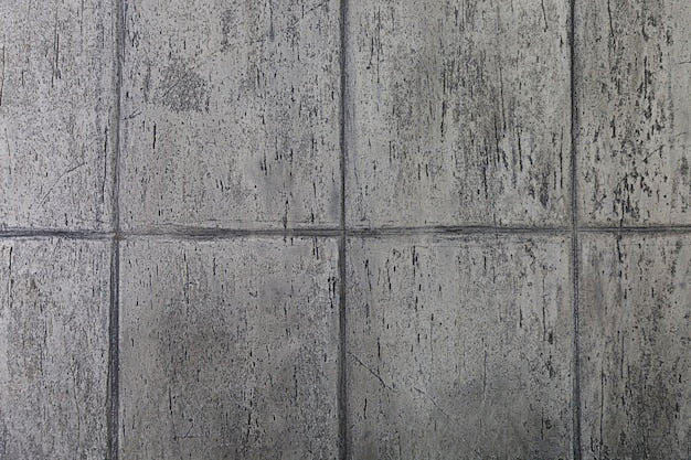 Stamped concrete flooring samples