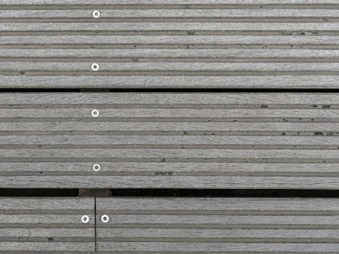 Steel decking samples