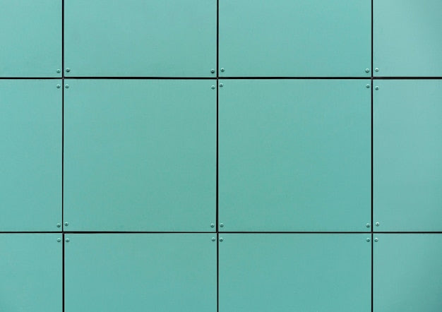 Teal tile samples