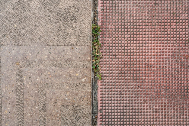 Terrace paver samples