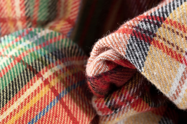 Tweed curtain samples