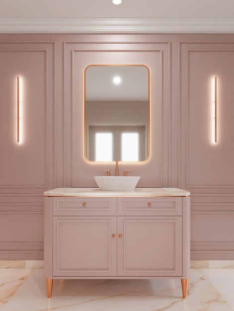 Vanity glass samples