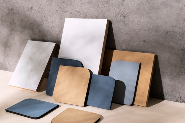 Vinyl tile samples