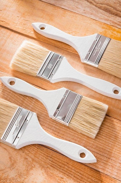 Wood paint samples