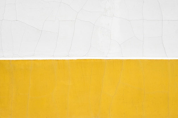Yellow epoxy flooring samples