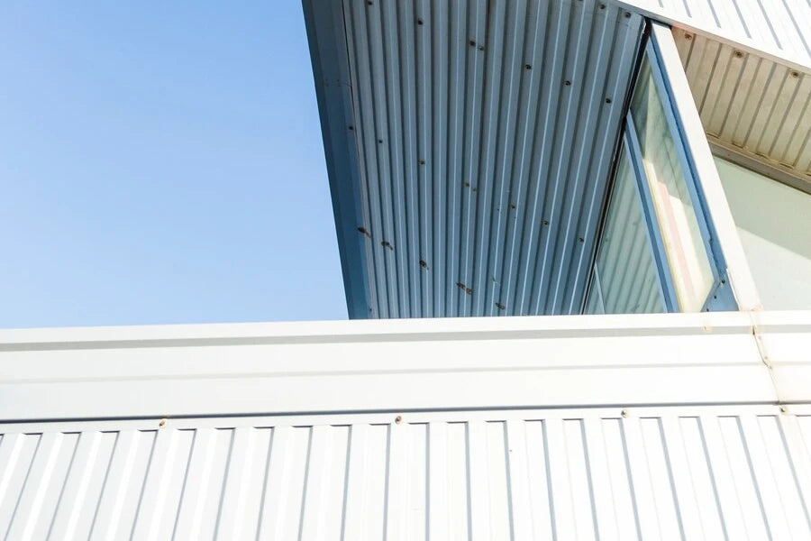 Zinc roofing samples