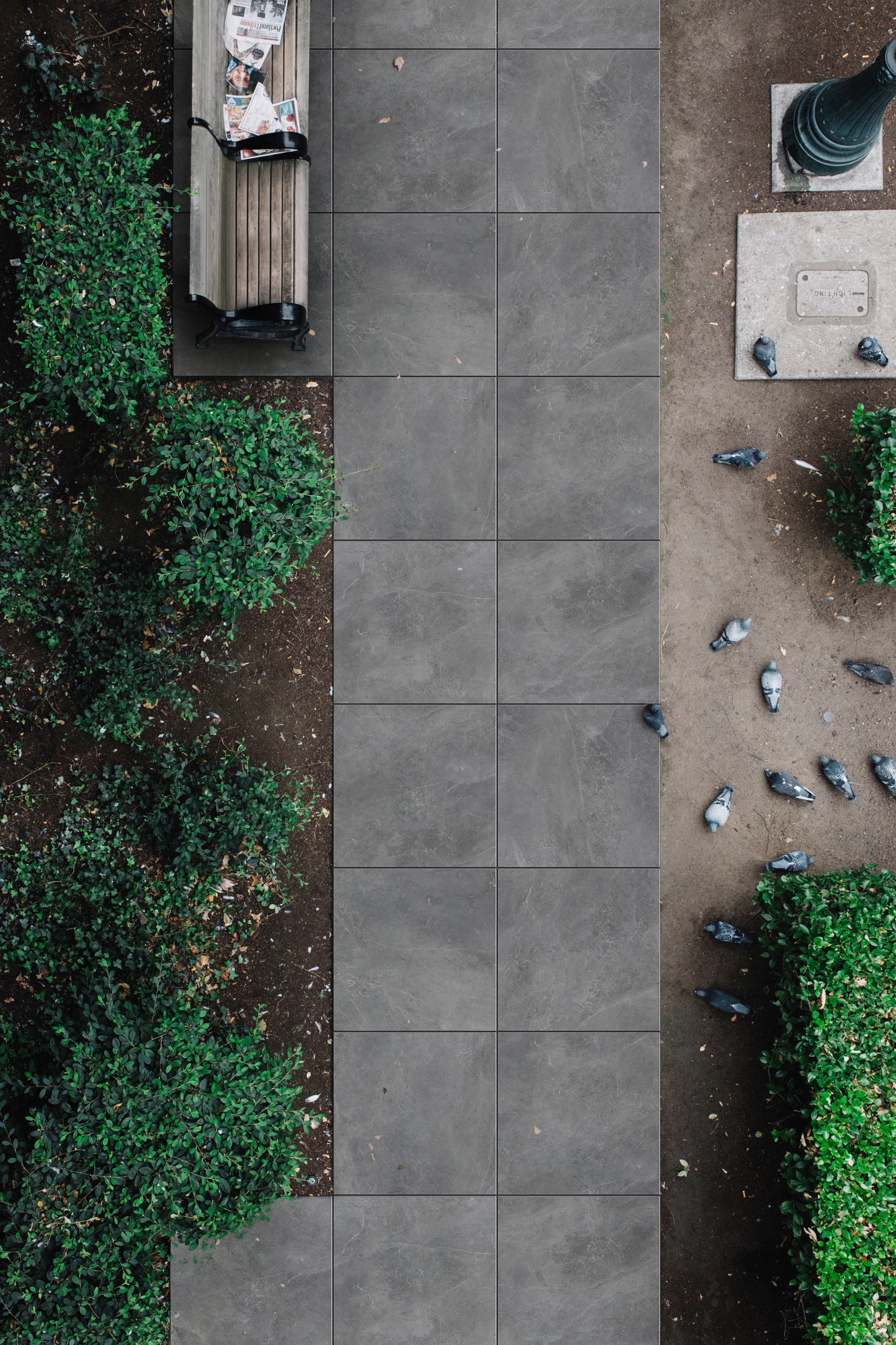 Caspian Charcoal External Paver 600x600x20