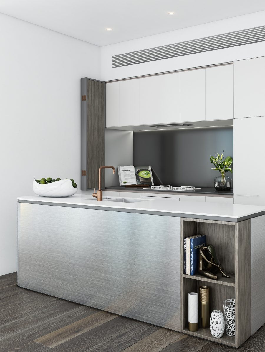 916 Brushed Pewter Aluminium