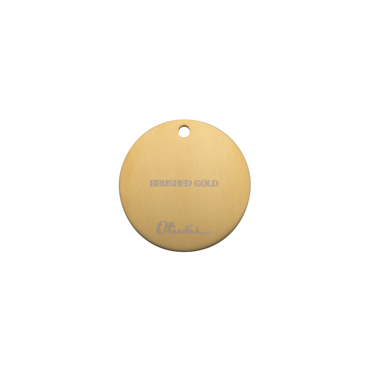 Brushed Gold (on Stainless Steel) Tapware sample