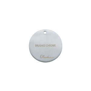 Brushed Chrome (on Brass)