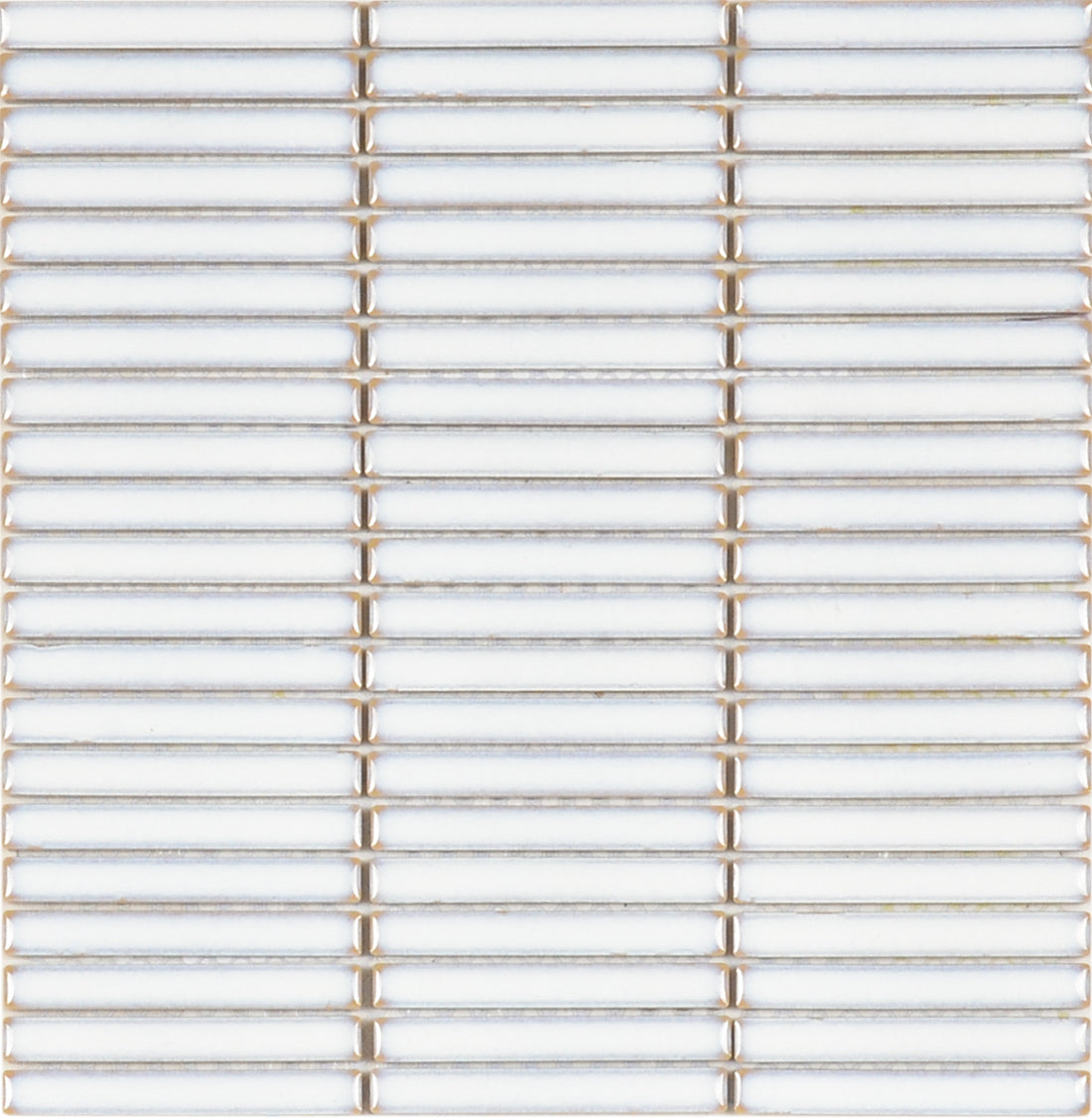 White Finger Tiles MC00116 Tile sample