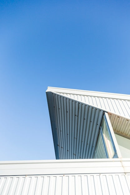 Aluminium roofing samples