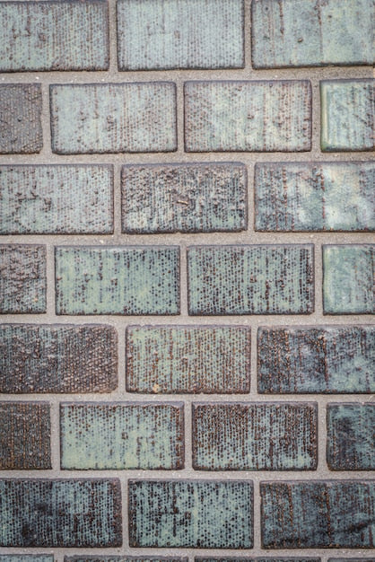 Antique brick veneer sample