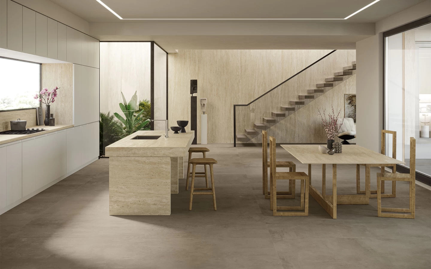 Atlas Plan - Travertino Sand