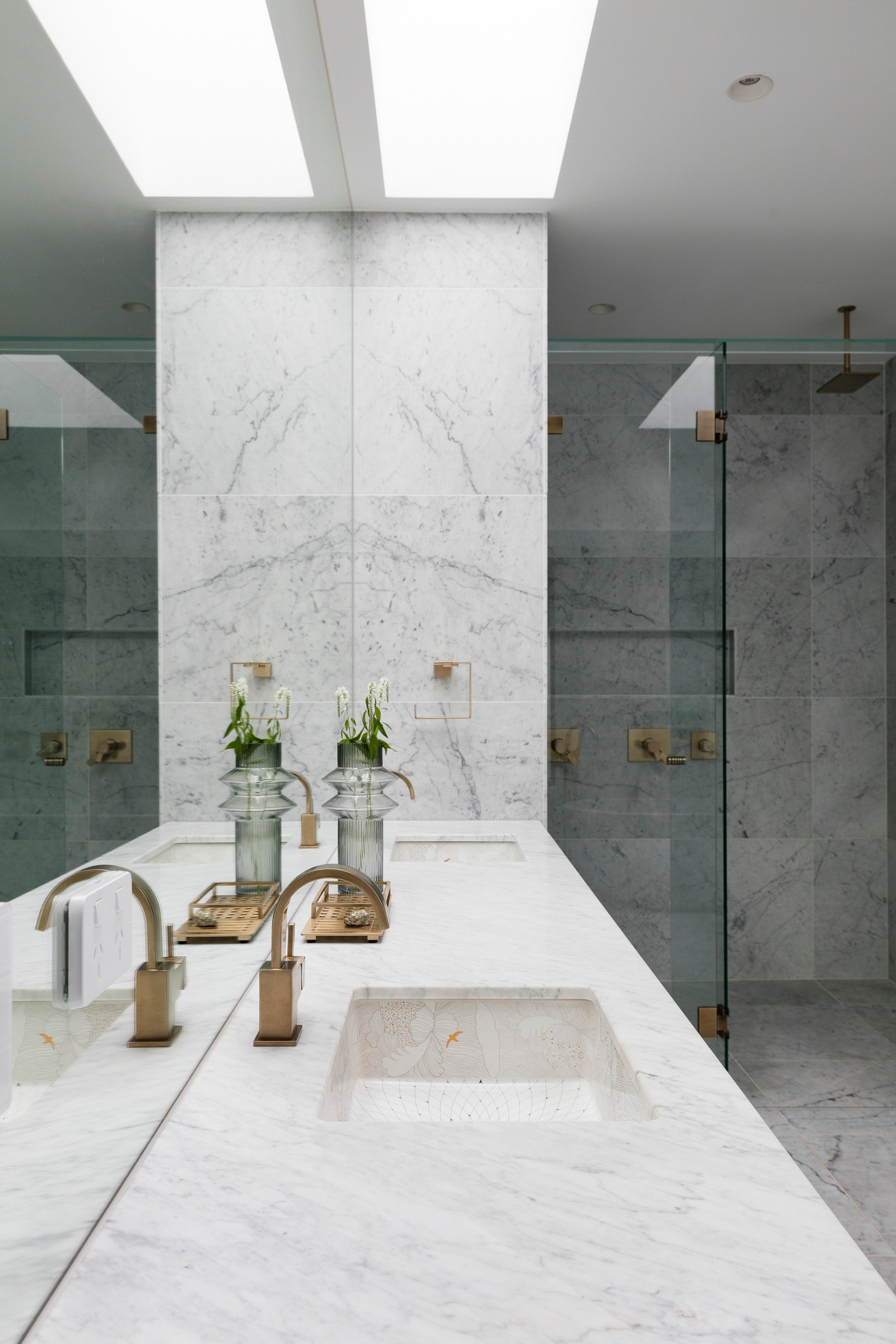 Bianco Carrara Honed Marble