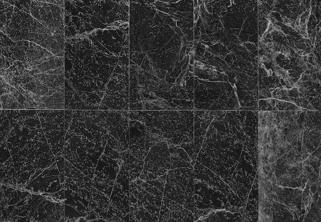 Black tile sample