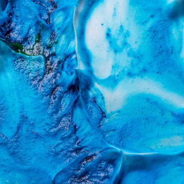 Blue marble stone sample