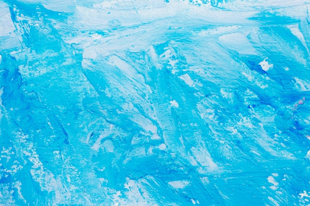 Blue paint sample