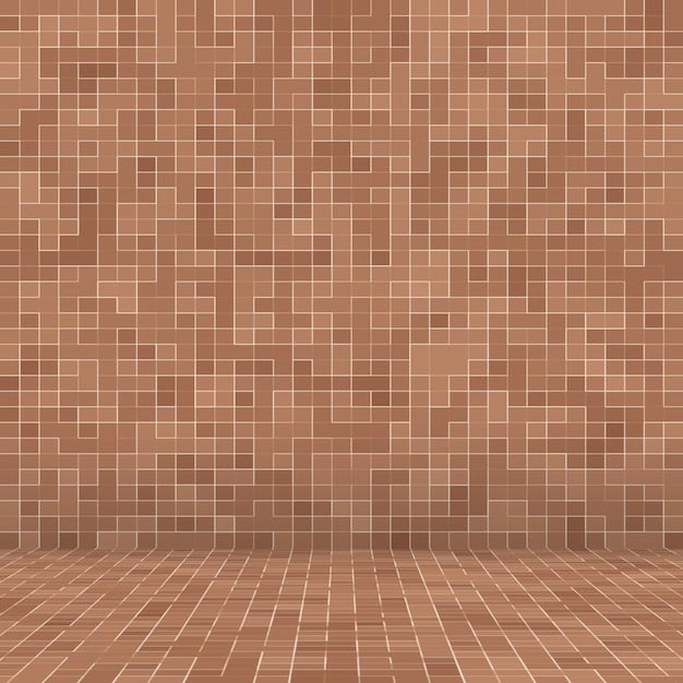 Brick flooring sample