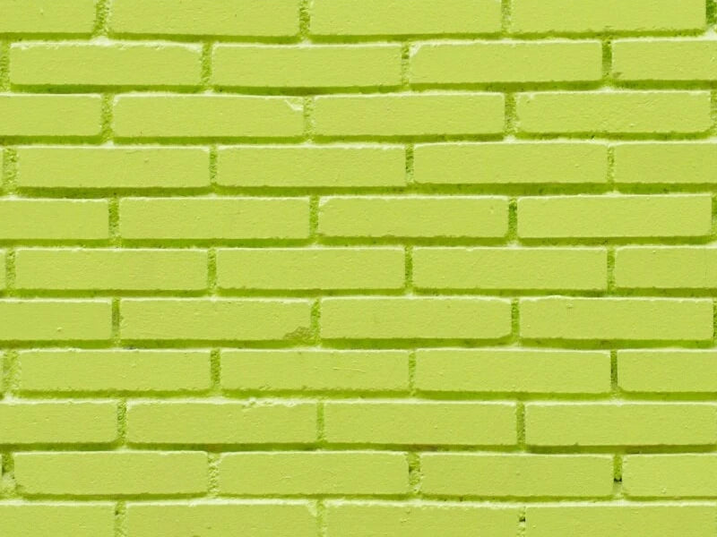 Brick paint sample