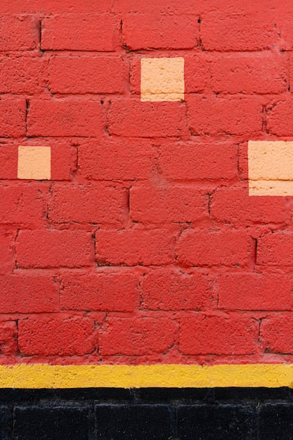 Brick red paint sample